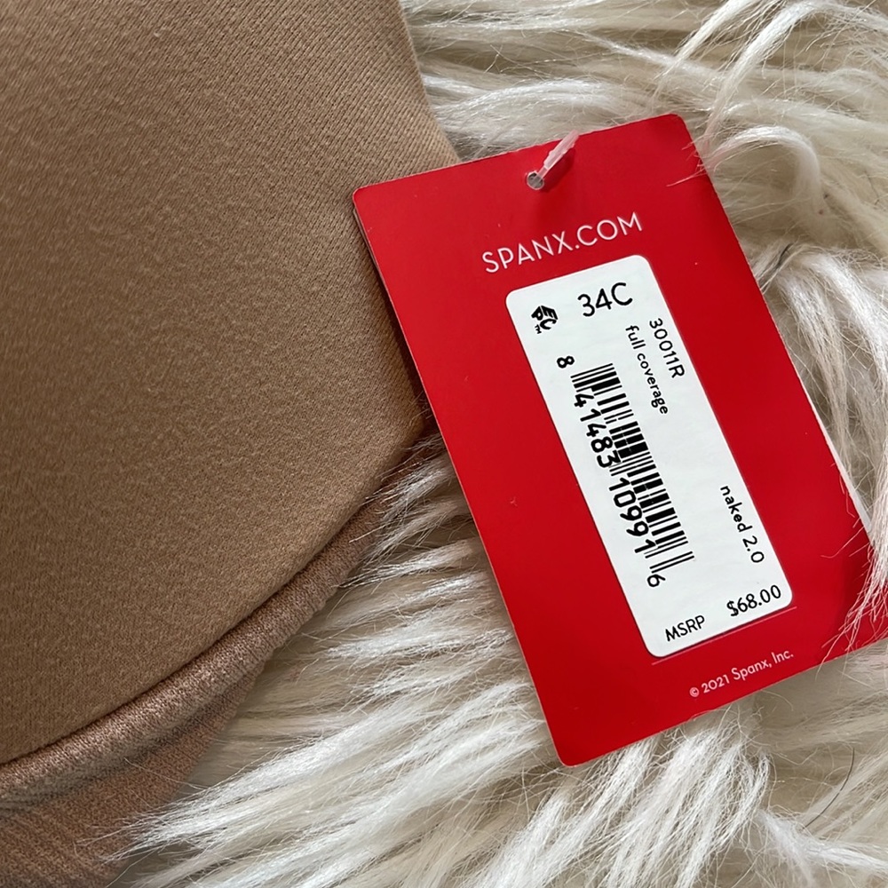 Spanx Full Coverage Front Closure Bre - image 3